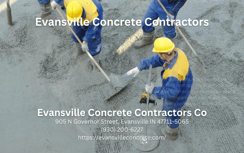 concrete contractors in Evansvillee