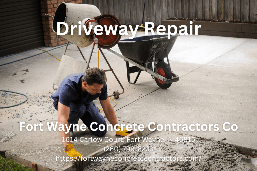driveway repair services in Fort Wayne